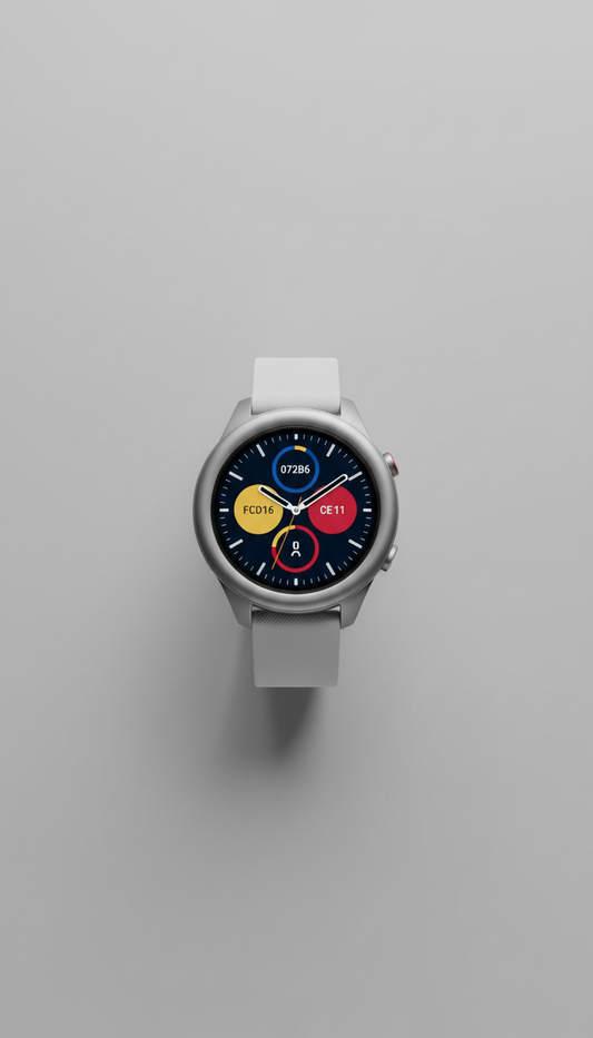 Smartwatch fitness premium con pantalla AMOLED