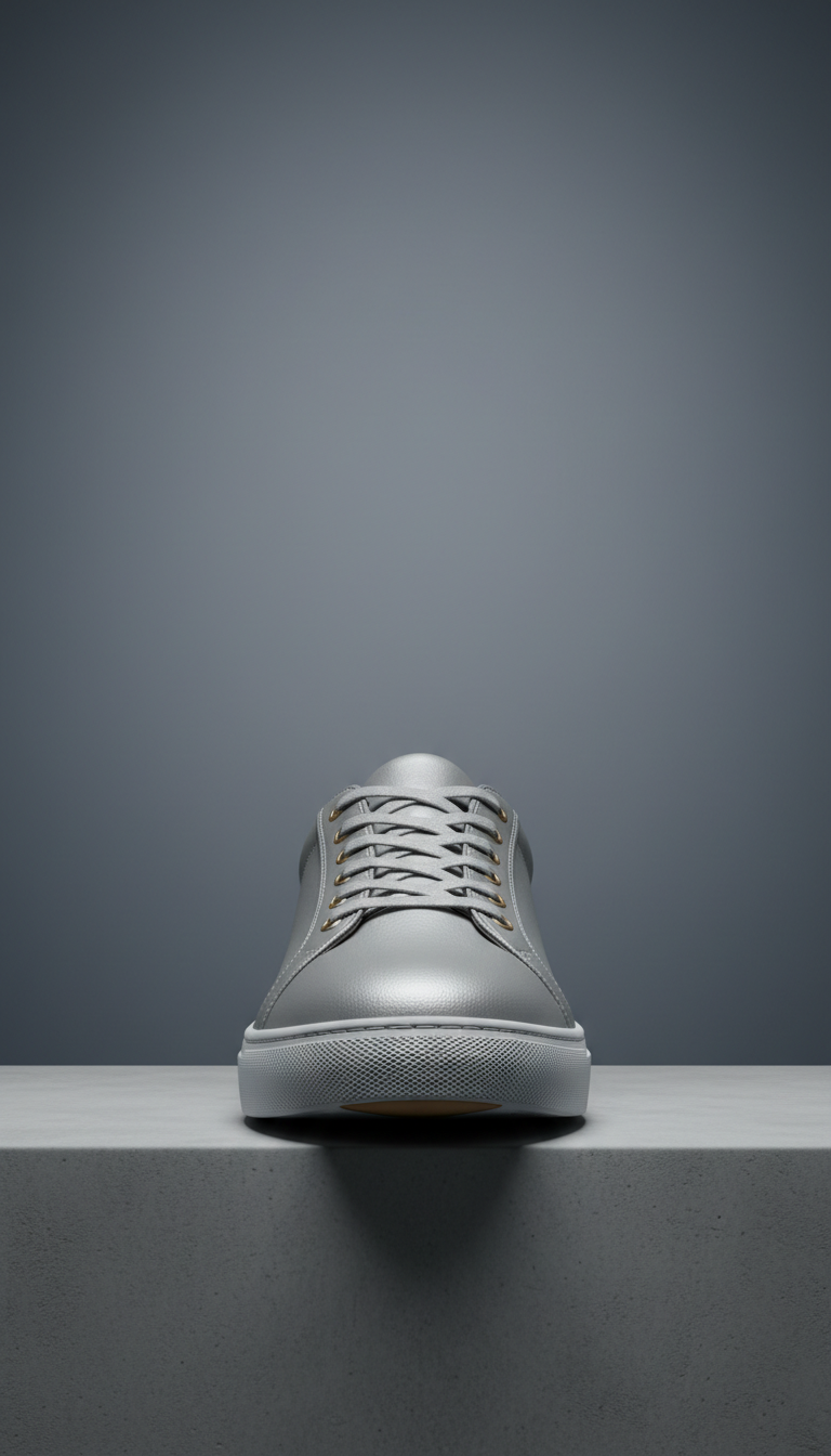 Zapatilla baja en plata urbana