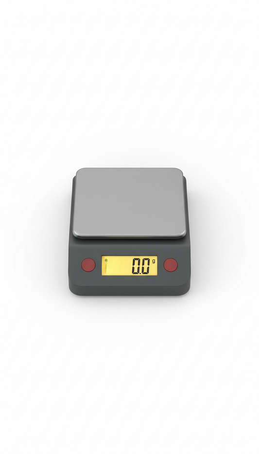 Báscula digital para cocina de vidrio templado