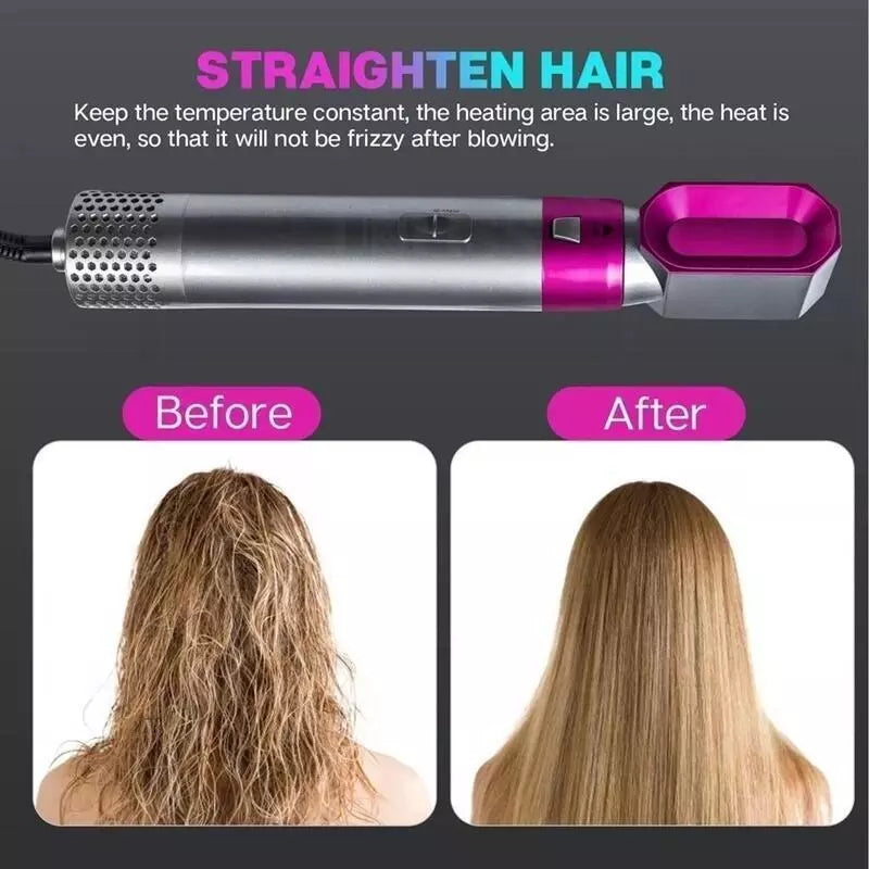 Estilizador de Cabello 5 en 1 Secado y P
